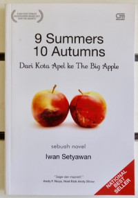 Image of 9 Summers 10 Autumns dari kota apel ke the Big Apple