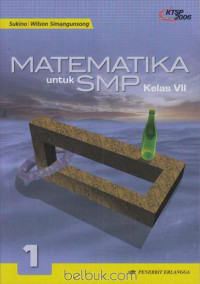 Image of Matematika untuk SMP Kelas VII KTSP 2006