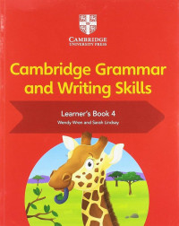 Image of Cambridge Grammar and Writing Skills Learner's Book 4